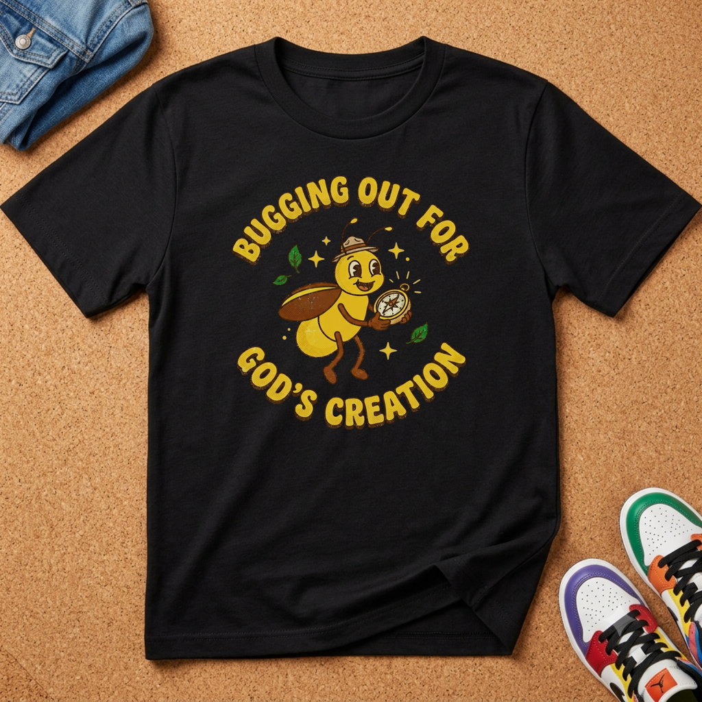 Bugging Out for God's Creation Kids Shirt