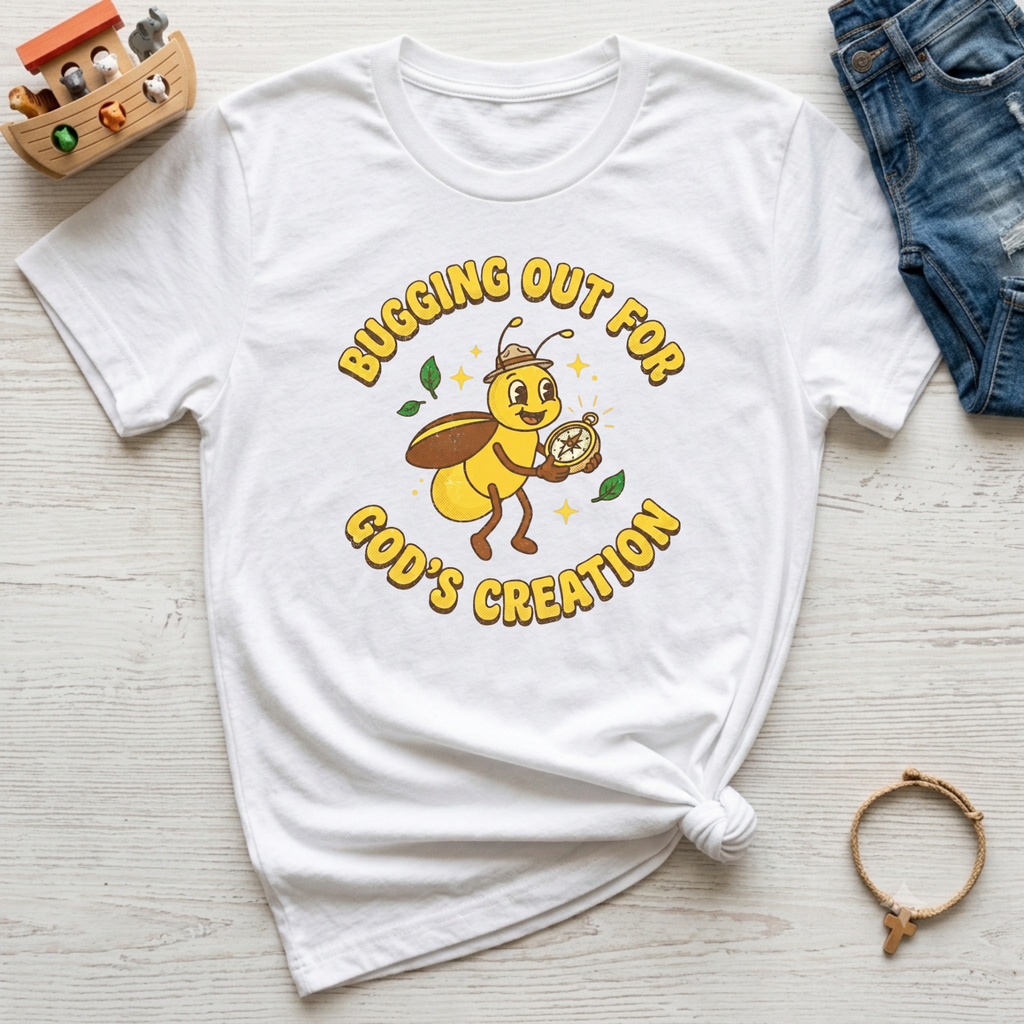 Bugging Out for God's Creation Kids Shirt