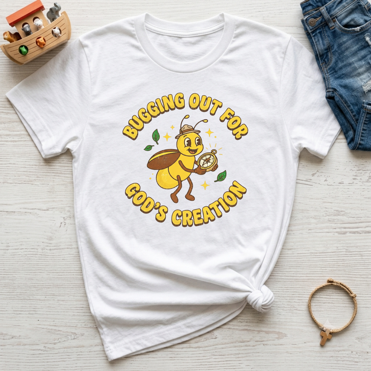 Bugging Out for God's Creation Kids Shirt