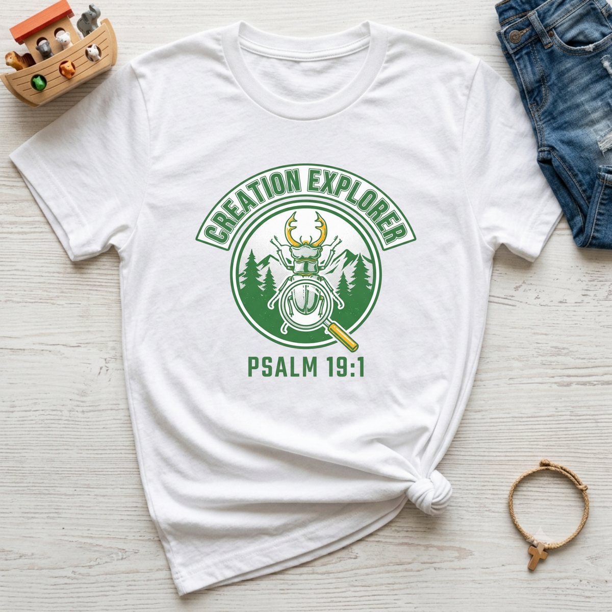 Christian Kids Creation Explorer Shirt