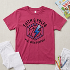 Kids Christian Basketball Shirt – Faith & Focus