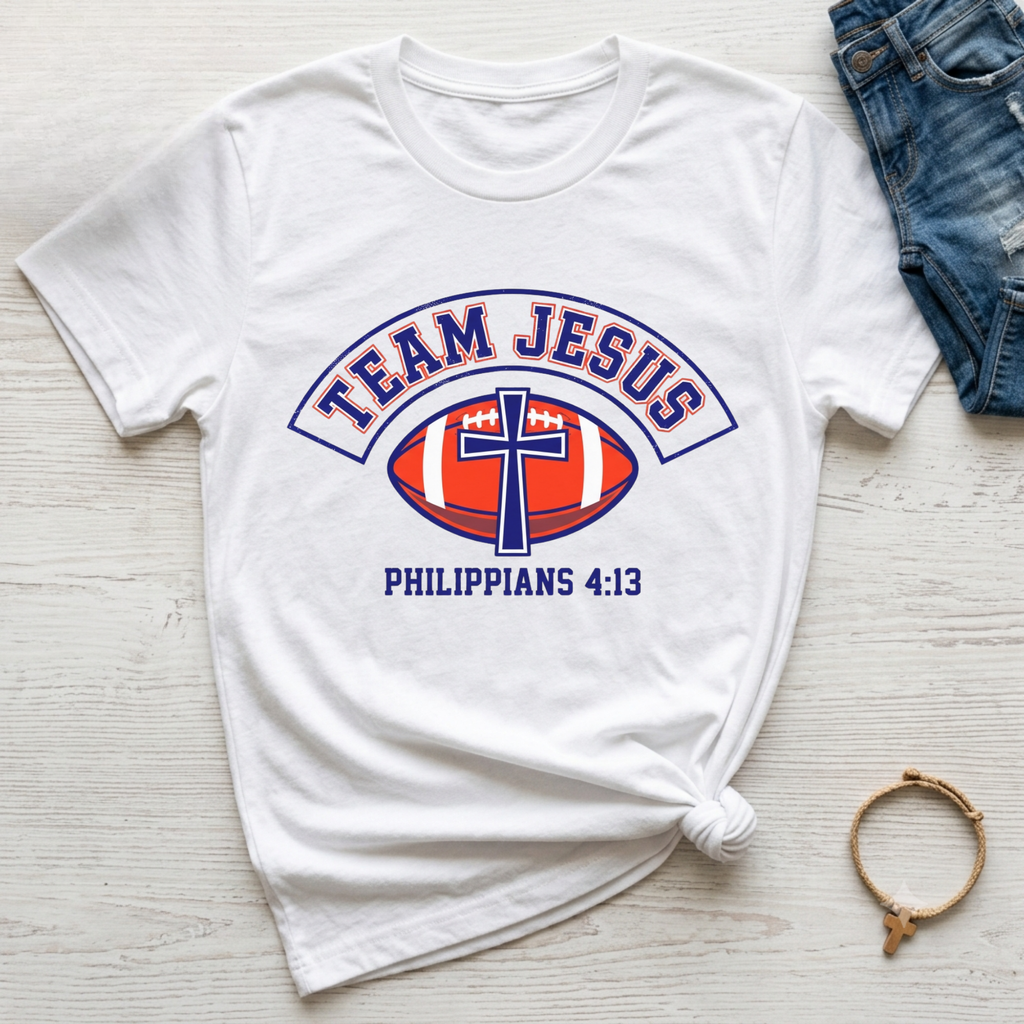Kids Christian Football Shirt