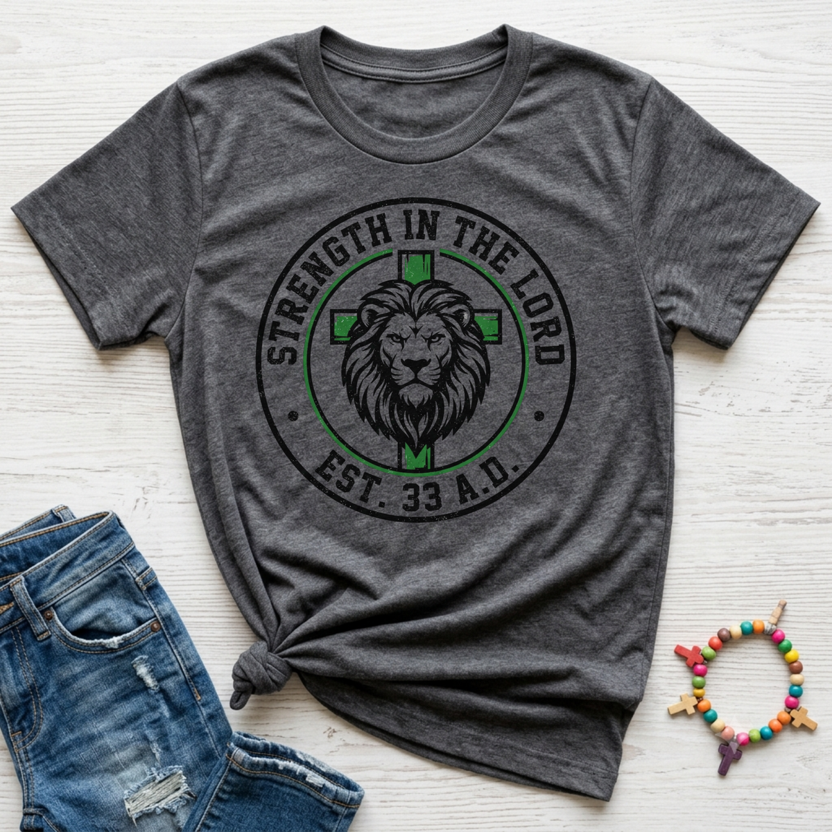 Kids Strength in the Lord Christian T-Shirt