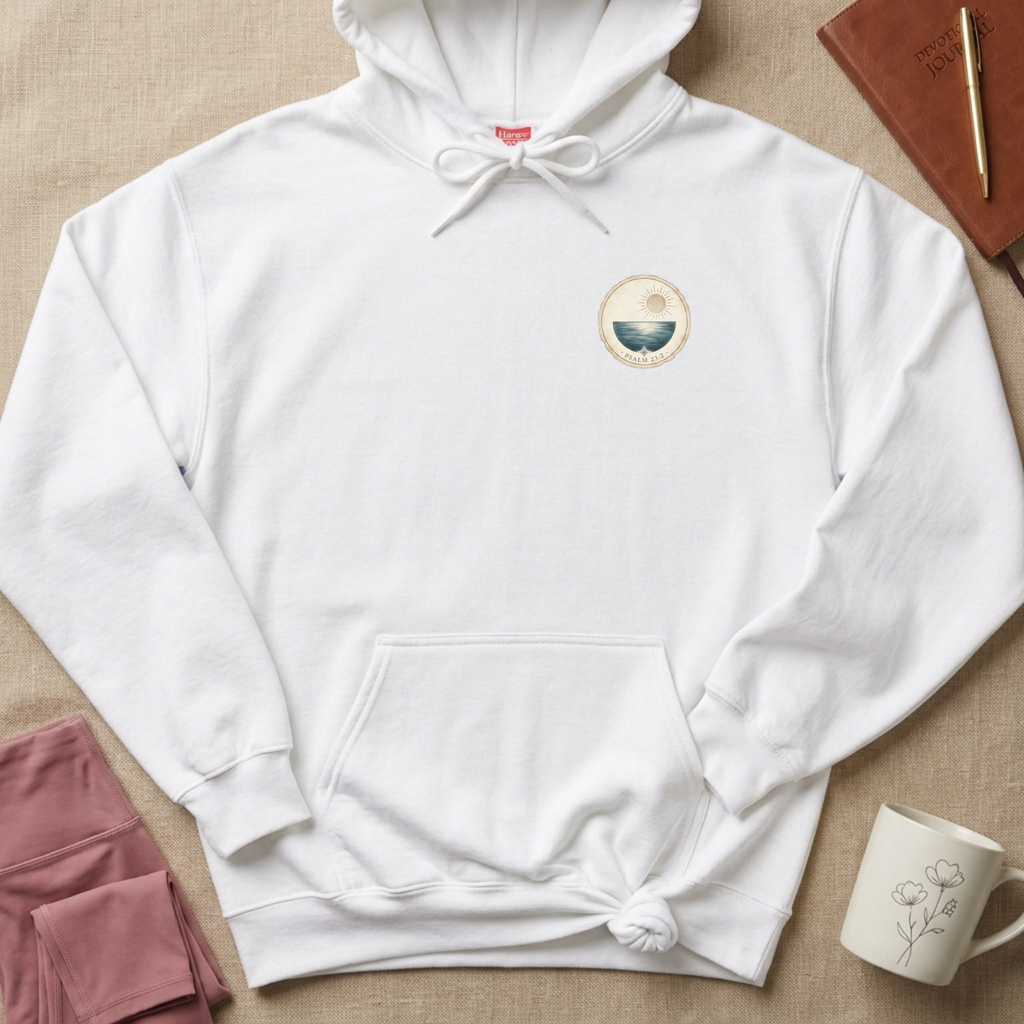 Psalm 23:2 Christian Hoodie