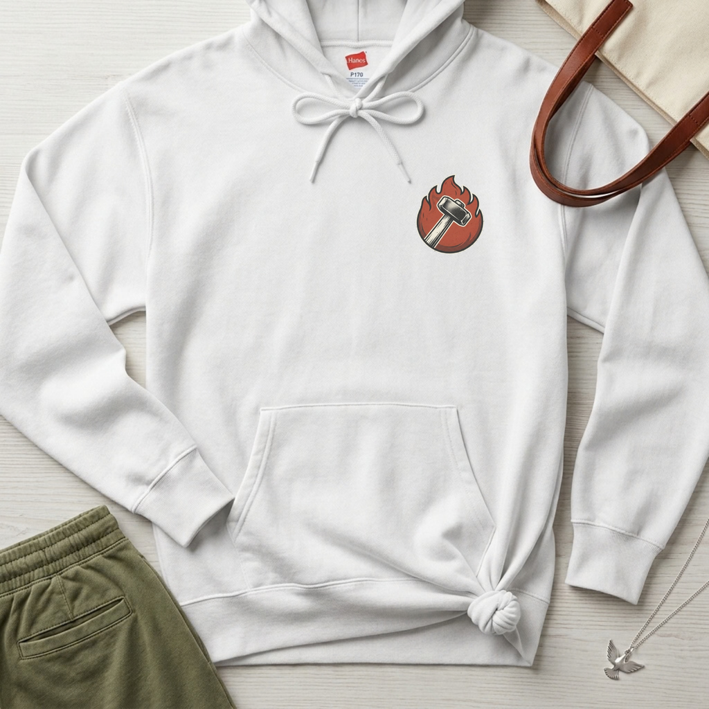 Refined by Fire Christian Hoodie