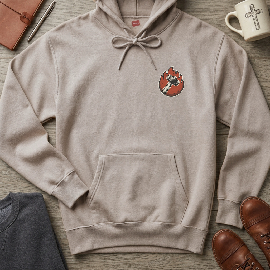 Refined by Fire Christian Hoodie