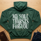 My Soul Thirsts for You Christian Hoodie
