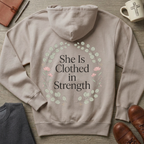 She Is Clothed in Strength Hoodie