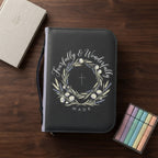 Fearfully & Wonderfully Made Floral Bible Cover