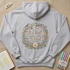 It is Well Floral Hoodie